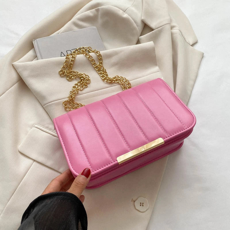 Women's Small All Seasons Pu Leather Streetwear Shoulder Bag