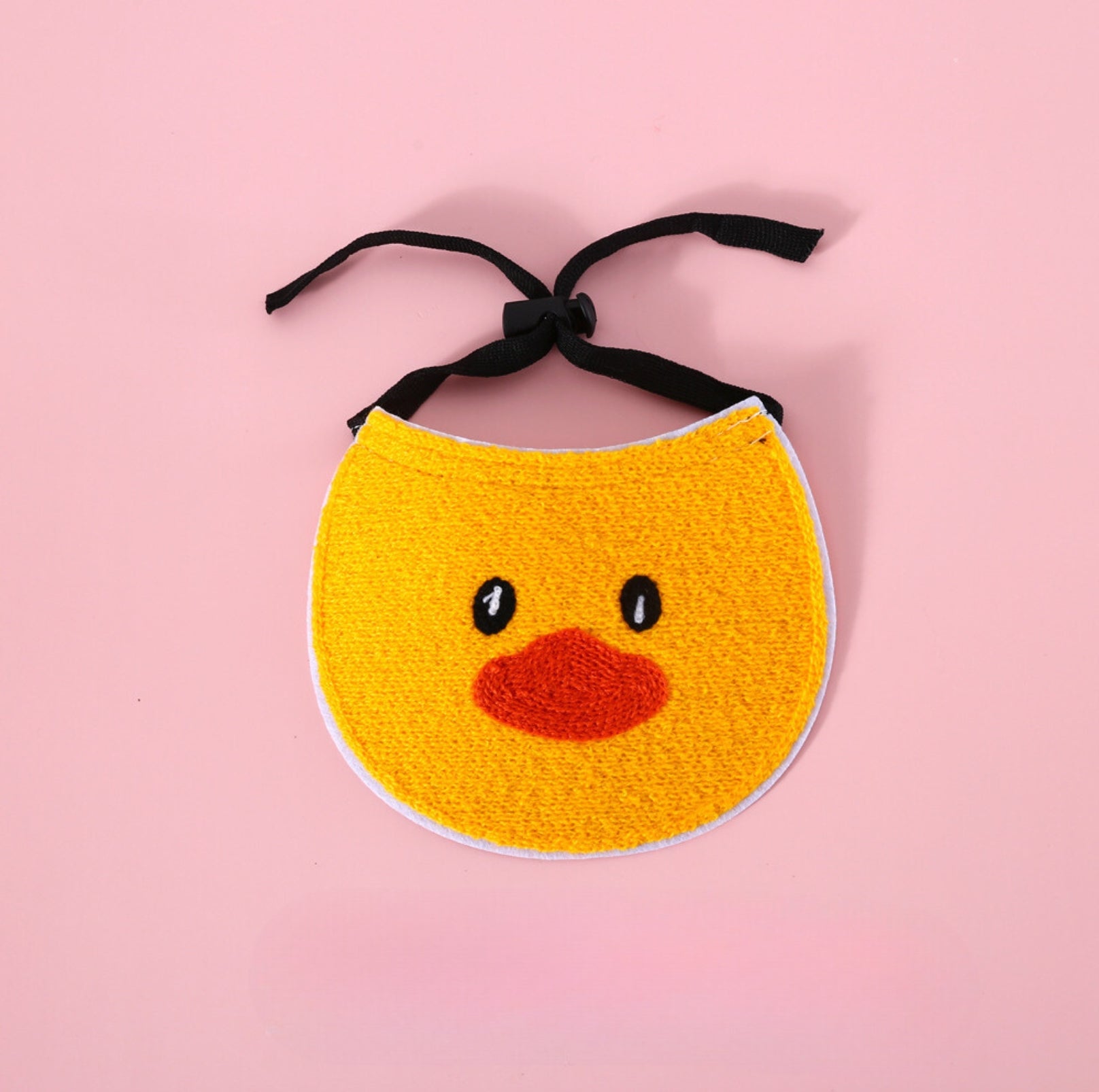 Plush Cartoon Design Pet Bib for Cats & Small Dogs