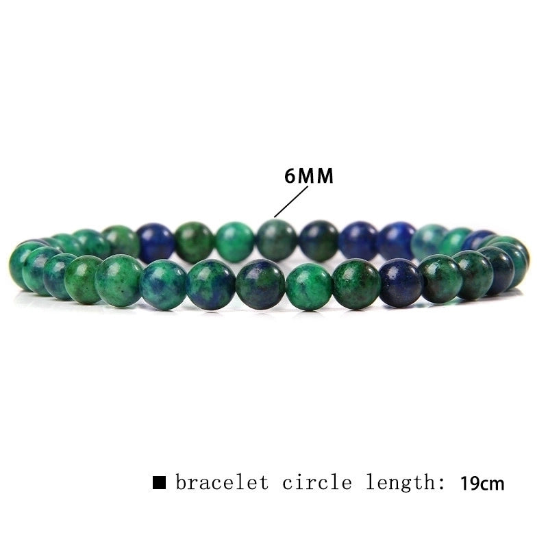 Fashion Marble Agate Beaded Bracelets 1 Piece