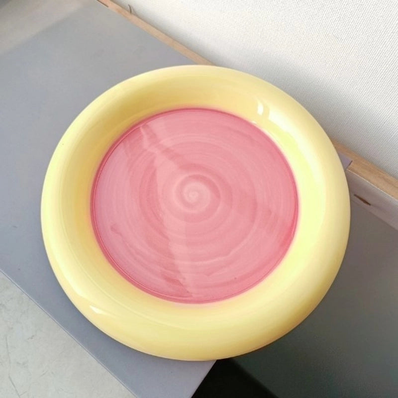Cute Cartoon Porcelain Plate 1 Piece
