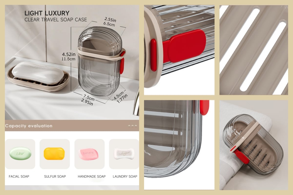 🎁LAST DAY SALE-49% OFF🎁Travel Soap Case