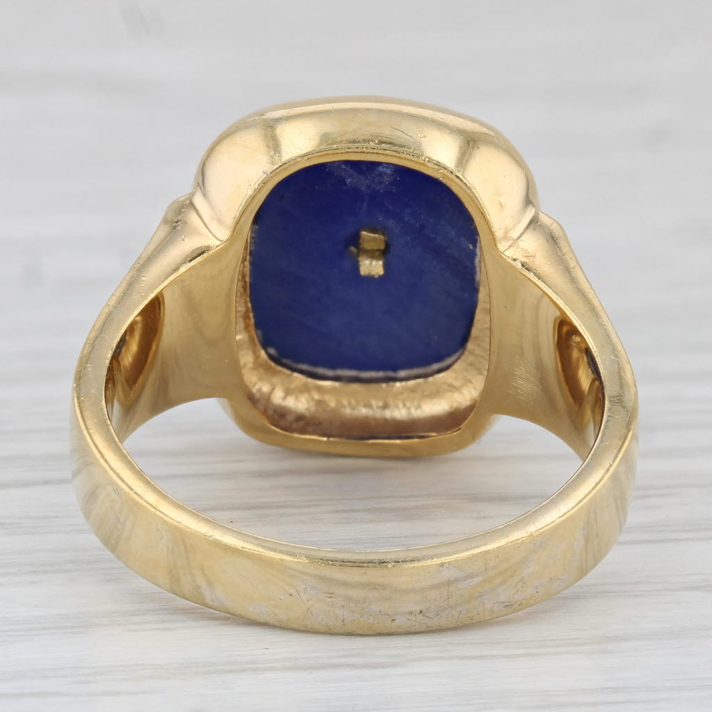Air Force Ring Sterling Silver Gold Plated Size 11 US Military Service Signet