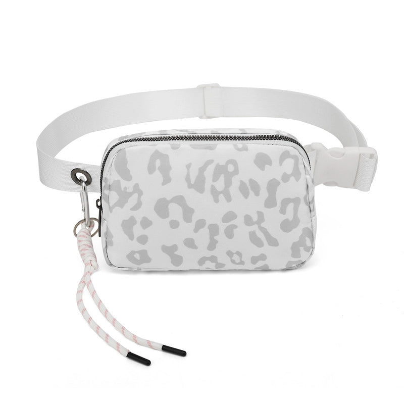 Women's Elegant Streetwear Solid Color Nylon Waist Bags