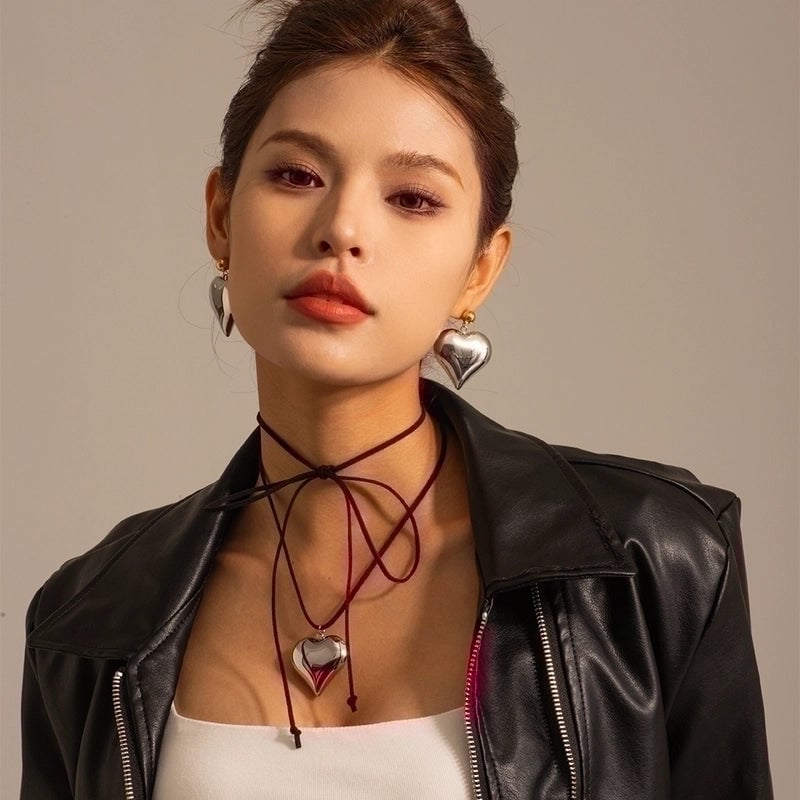 Minimalist Love Stainless Steel 18K Gold Plated Plating Necklace