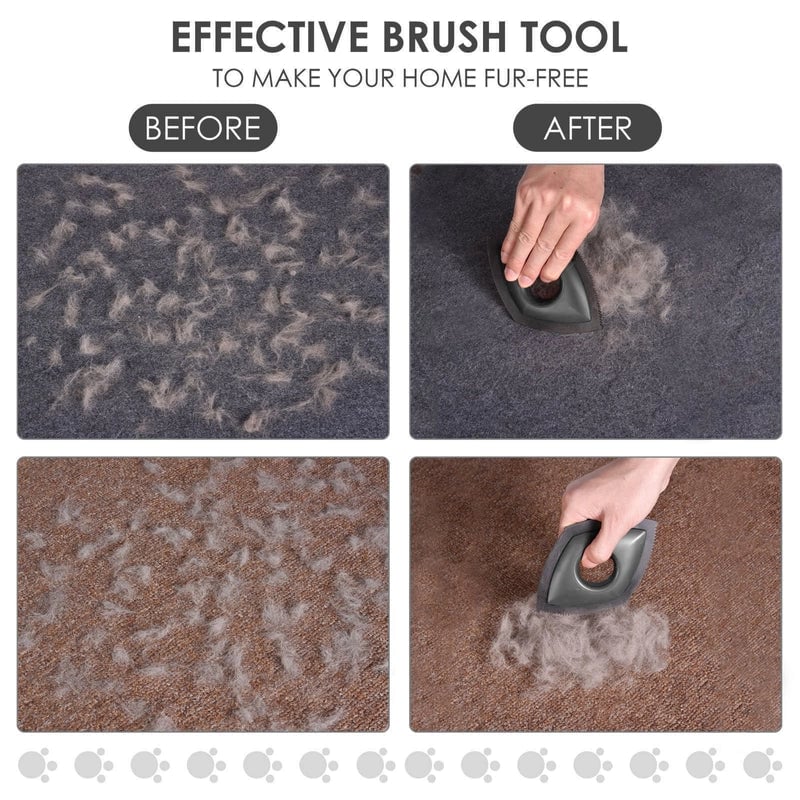 Pet Brush Hair Removal Brush CatPetHair Remover Pet Comb Car Sofa Carpet Strong Cleaning Brush