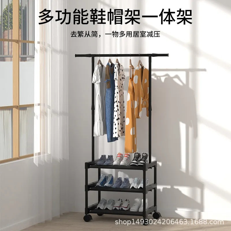 3 LAYERS ATTACHABLE CLOTH RACK