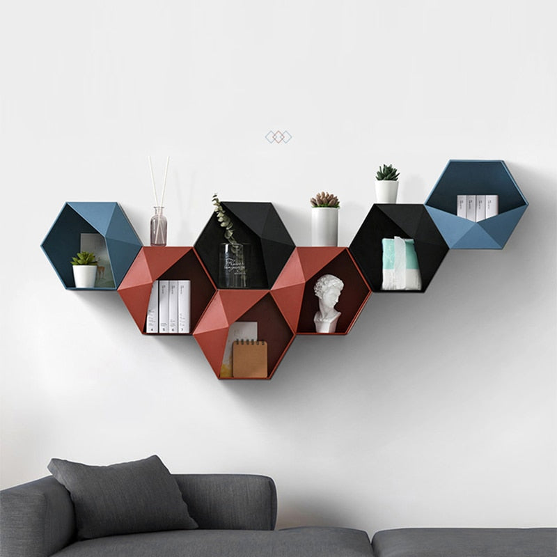 Hex Rack - Geometric Storage Rack