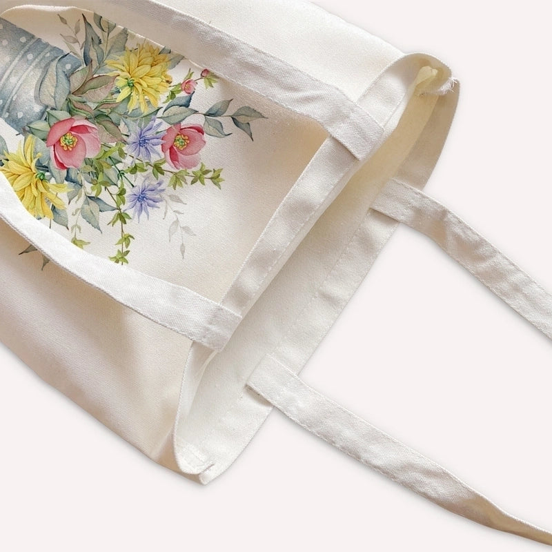Women's Casual Flower Shopping Bags