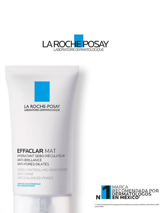 Crema facial Hydratant Sebo-Controlling Moisturizer Effaclar La Roche Posay recomendada para hidratar