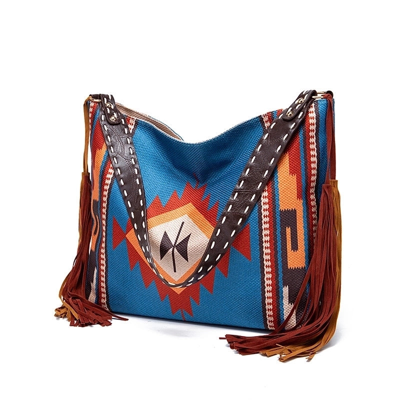 Women's Large All Seasons Canvas Vintage Style Shoulder Bag