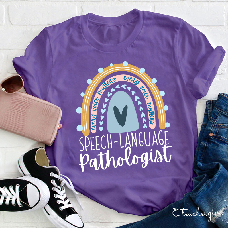 Speech-Language Pathologist Teacher T-Shirt