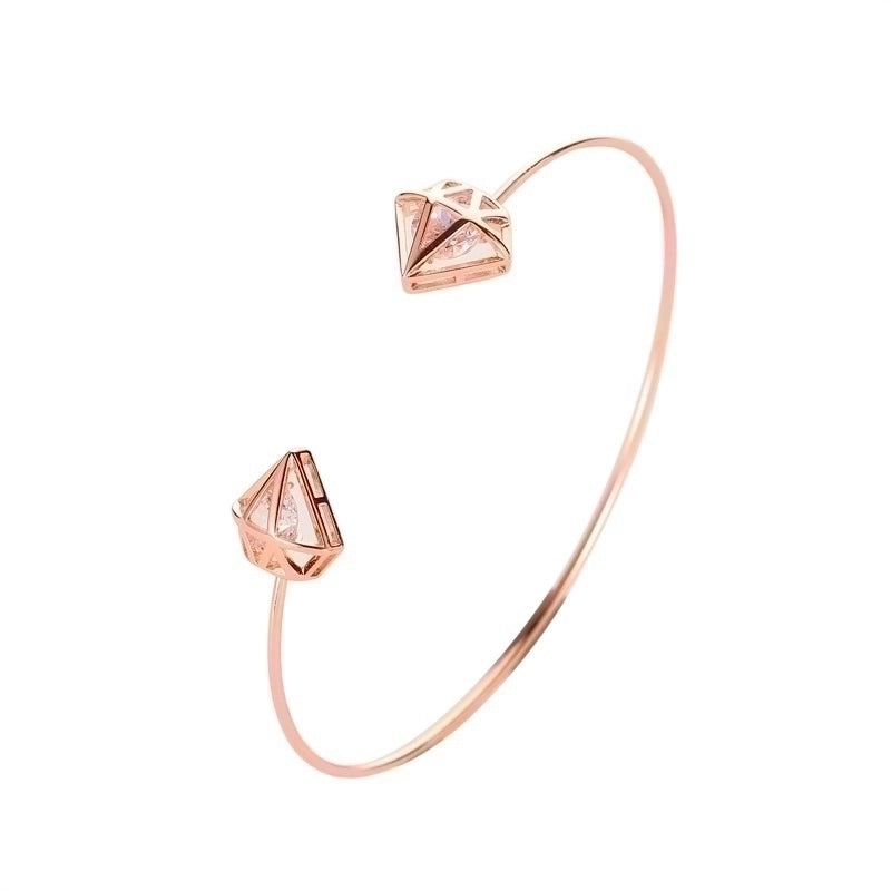 Alloy Gold Plated Silver Plated Hip-Hop Classic Style Streetwear Plating Hollow Out Inlay Animal Artificial Crystal Artificial Pearls Zircon Wristband Bangle