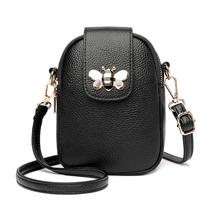Women's Small All Seasons Pu Leather Streetwear Shoulder Bag