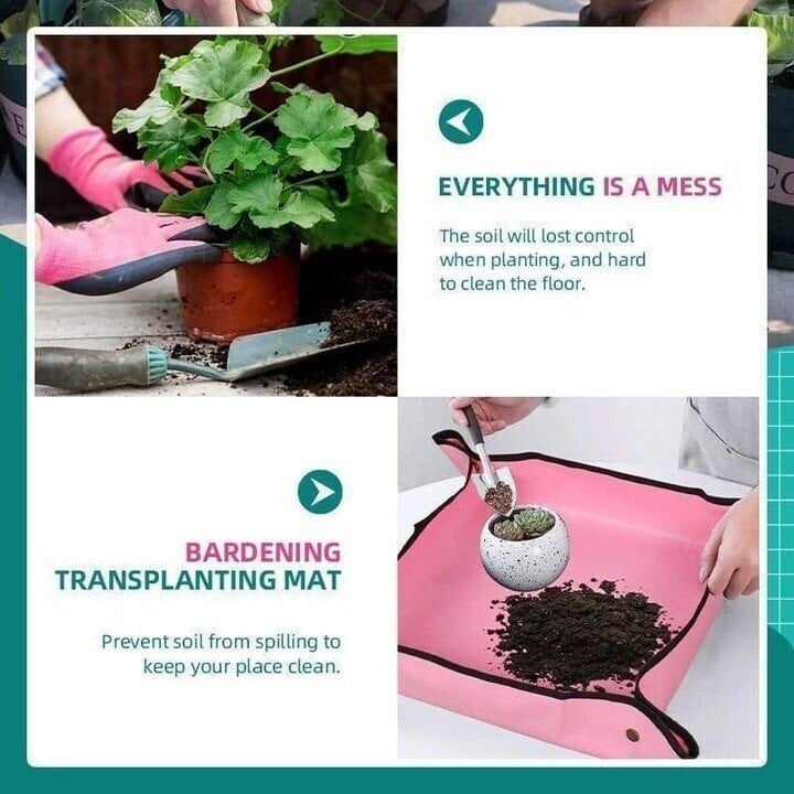 30 🔥(New Year Hot Sale - Save 50% OFF)Mess-Free Gardening Working Mat-Buy 4 Get Extra 20% OFF