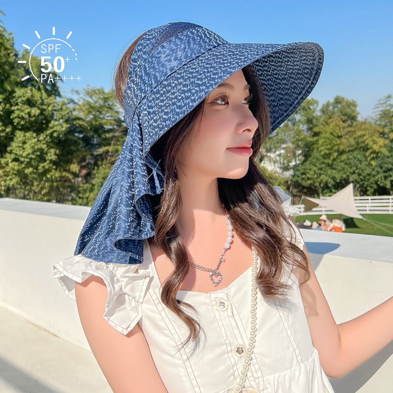 Women's Wide Brim All-match Sun Hat with Neck Flap50% OFF