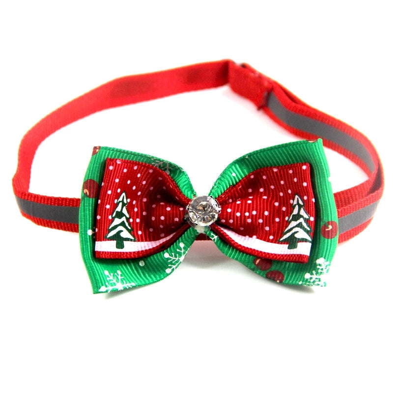 Christmas Single-Sided Velvet Christmas Letter Pet Accessories