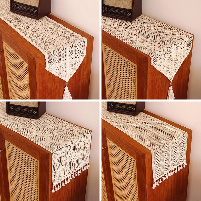 Retro Solid Color Cotton Tablecloths