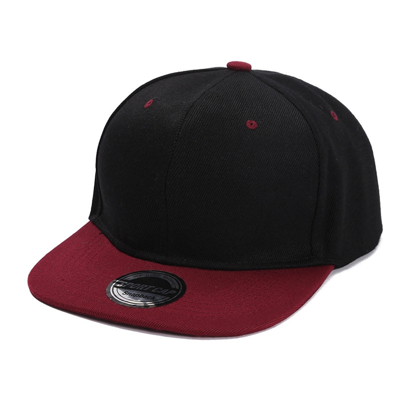 Unisex Streetwear Color Block Camouflage Flat Eaves Baseball Cap