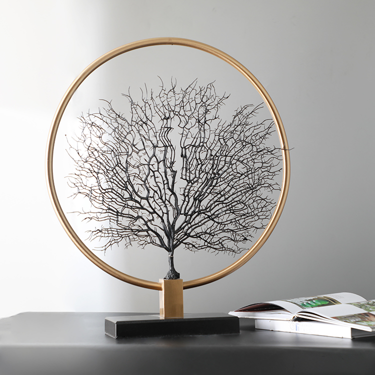 Abstract interior accessories vintage decor show pieces for antique home decoration items