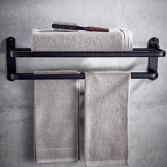 PREMIUM WALL MOUNTED TOWEL STORAGE RACK