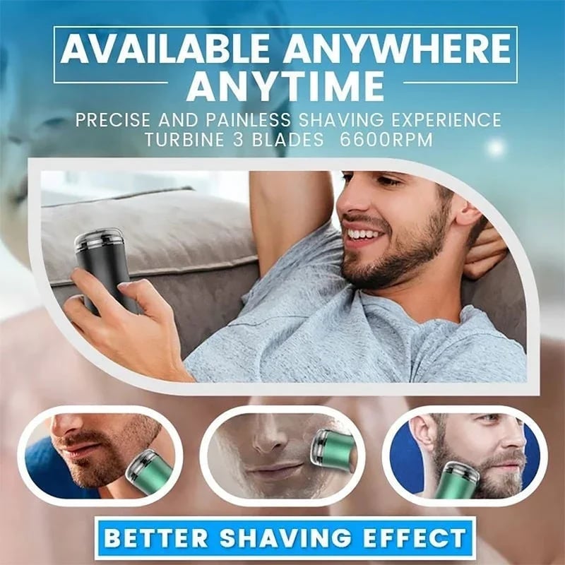 ✨2023 FATHER'S DAY SALE✨Pocket Size Washable Electric Razor