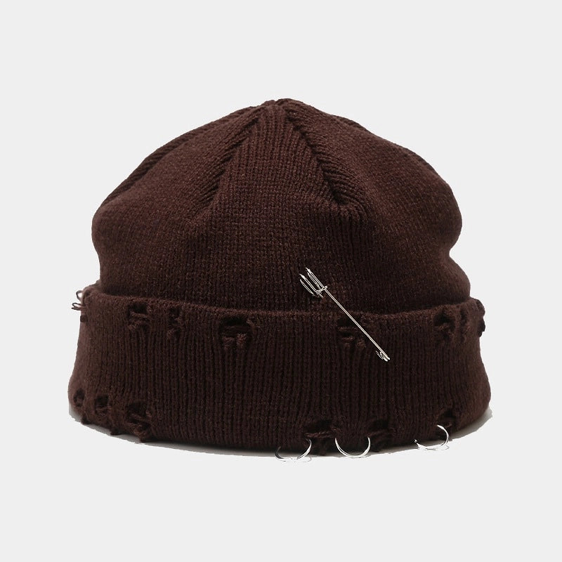 Unisex Basic Modern Style Classic Style Solid Color Short Brim Wool Cap