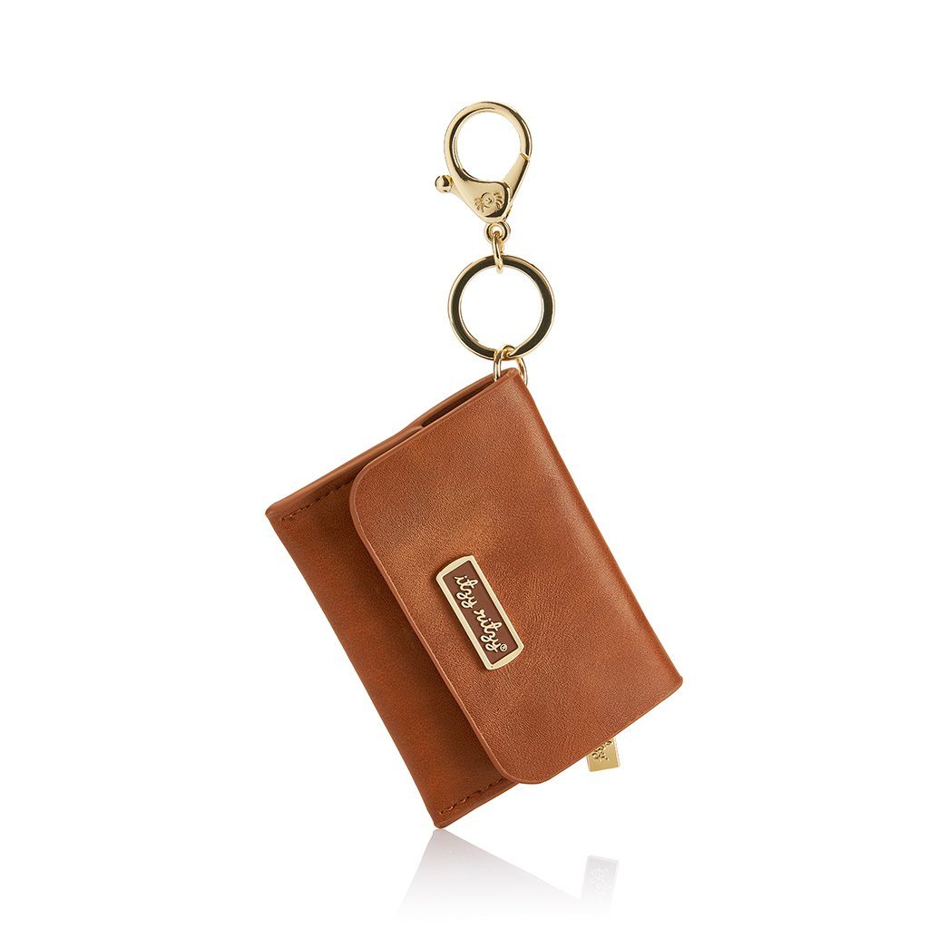 Mini Wallet Card Holder and Key Chain Charm