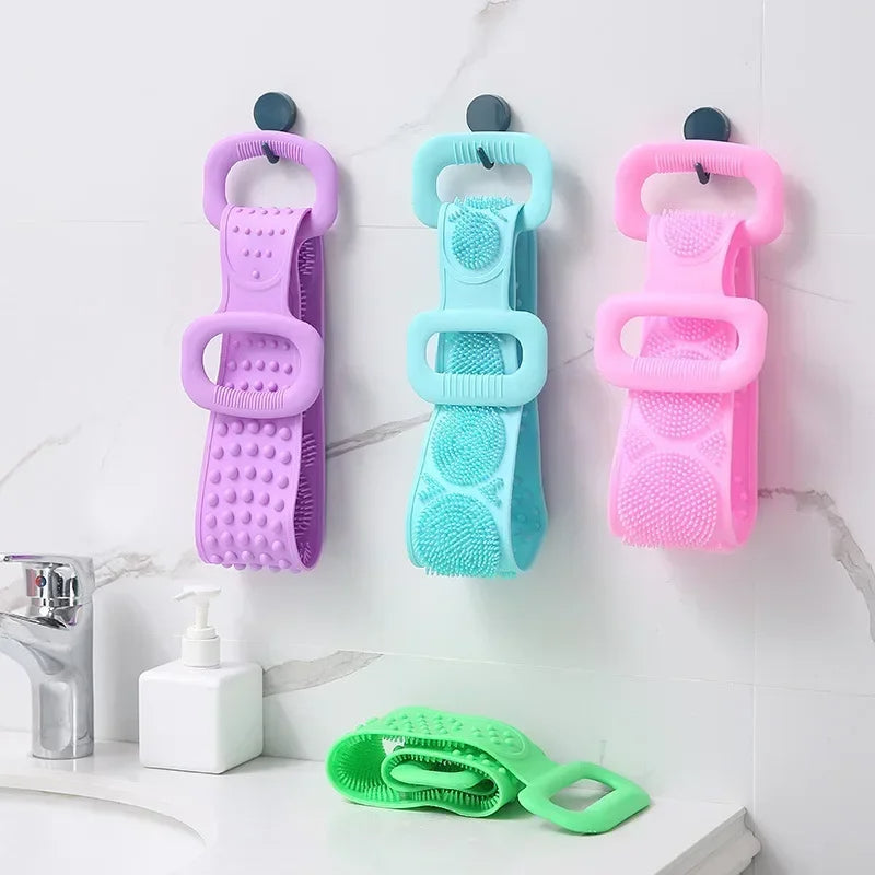 Silicone Body Scrubber Bath Brush.