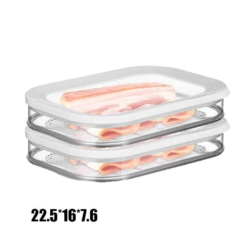 Minimalist Solid Color Plastic Storage Container Box