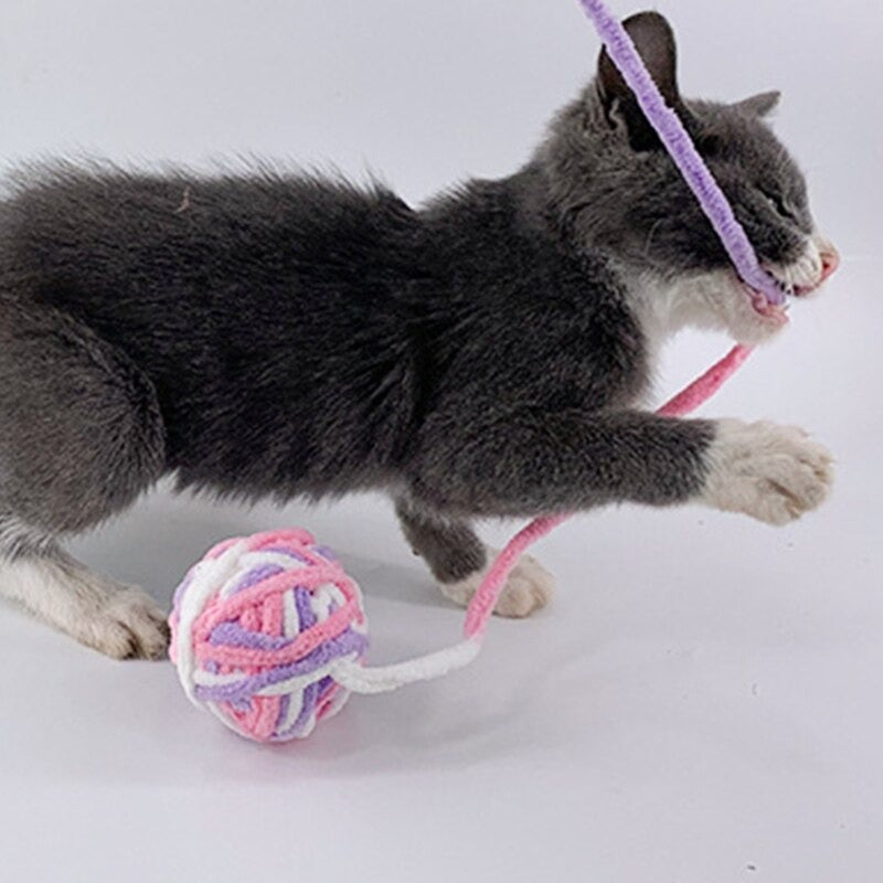 Colorful Yarn Ball Toys