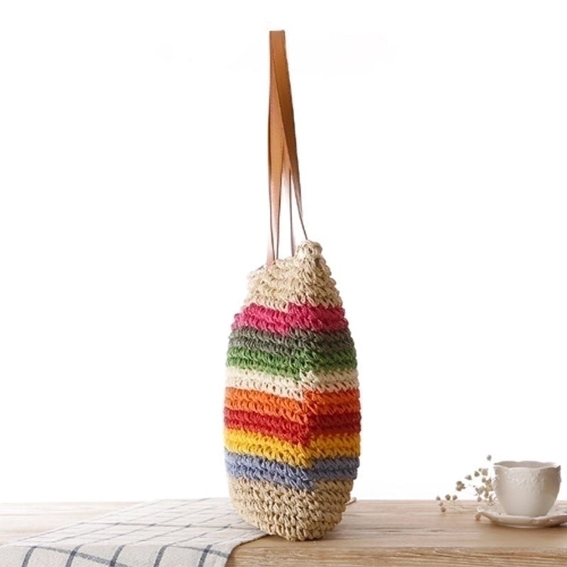 Women's Large Straw Bag Hander Bag