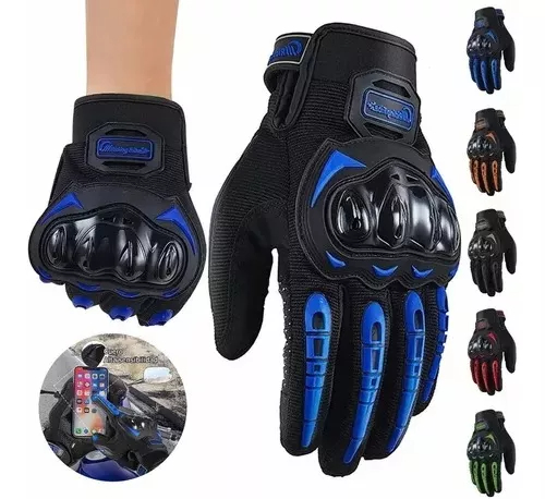 Guantes De Proteccion Anti Derrape Pantalla Táctil Para Moto