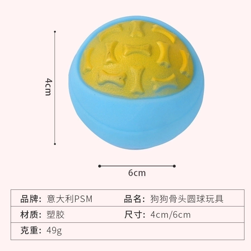 Dog Toys Sounding Molar Teeth Bite-resistant Ball Interactive Chasing Ball Pet Products