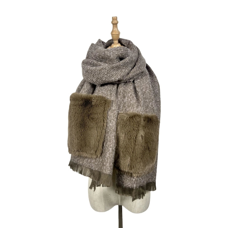 Women's Casual Solid Color Polyester Scarf
