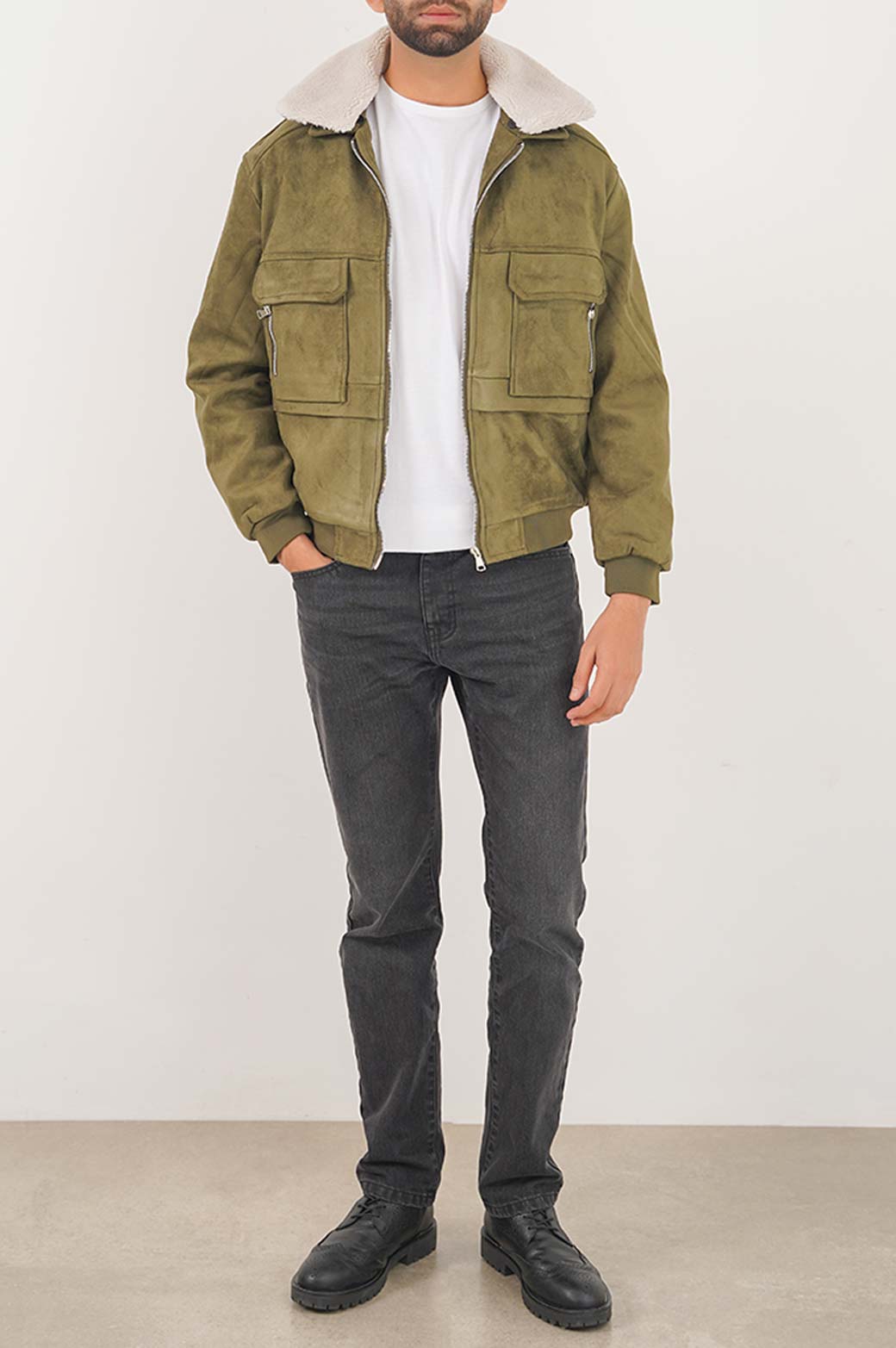 SHERPA SUEDE JACKET