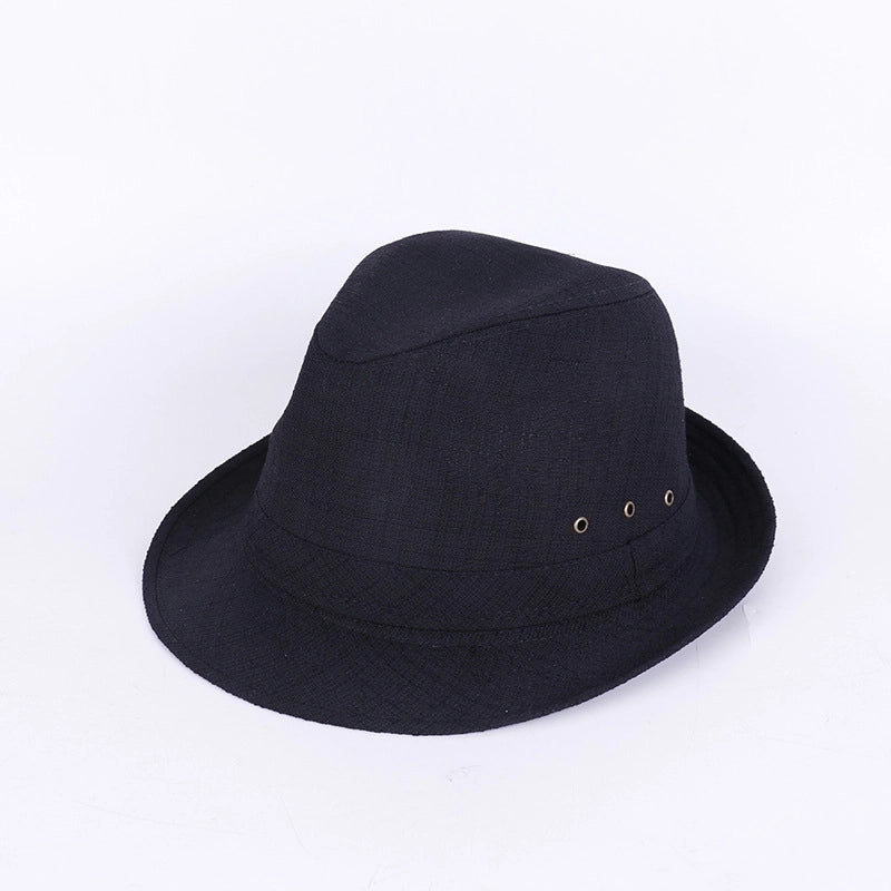 Top Hat Men's Middle-aged And Old Men's Jazz Hat Thickened Hat Fashionable Sports Outdoor Hat