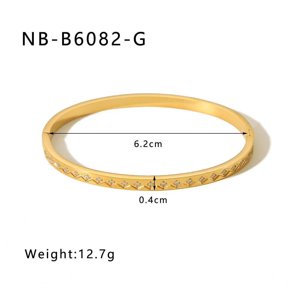 IG Style Pentagram Square Heart Octagram Stainless Steel Electroplating Bangles