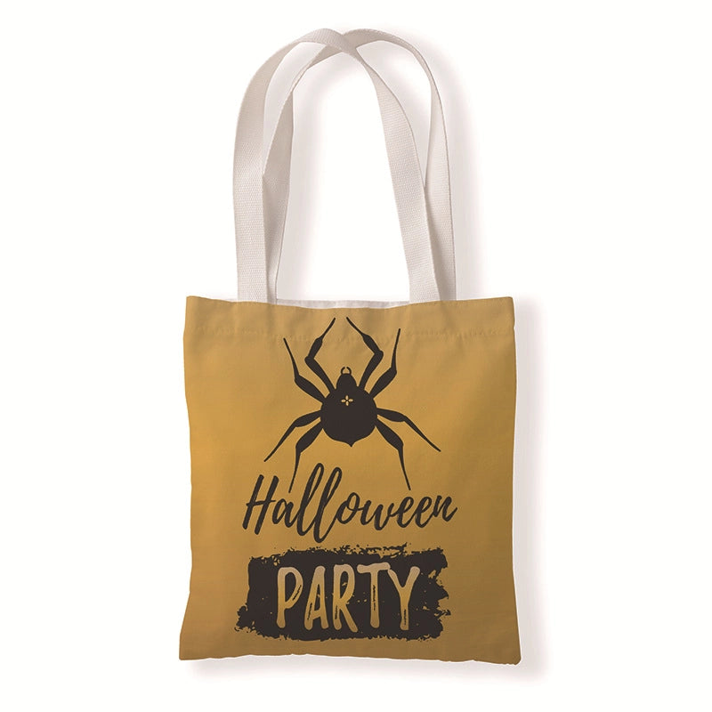 Unisex Minimalist Pumpkin Shopping Bags