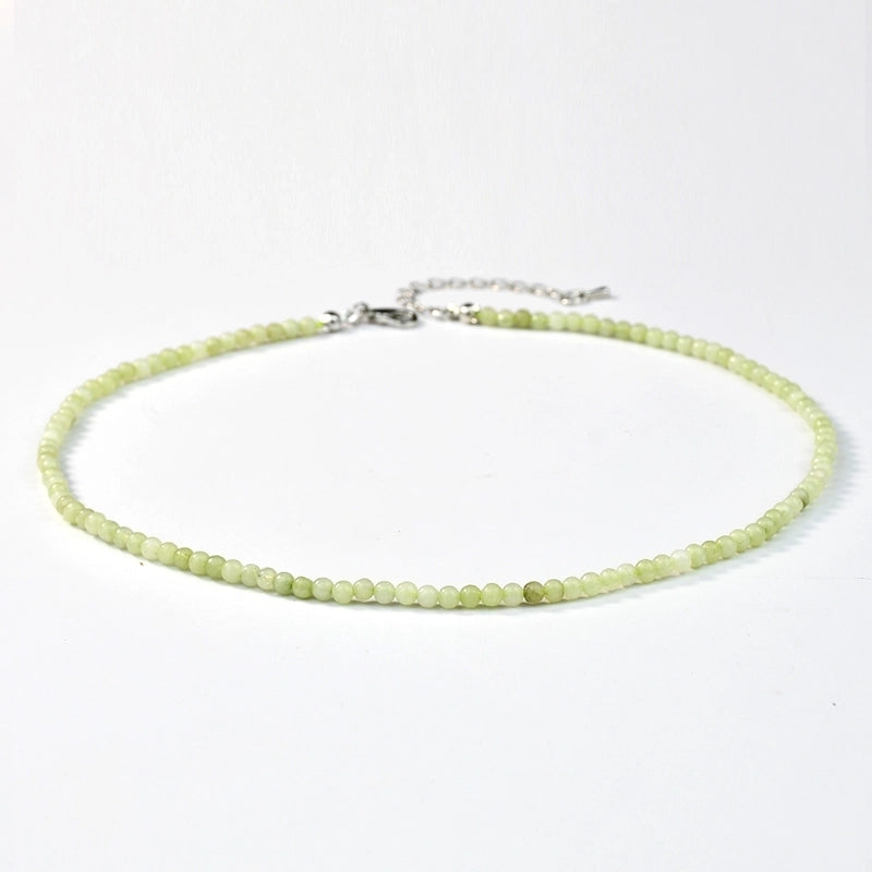 Minimalist Geometric Natural Stone Necklace In Bulk