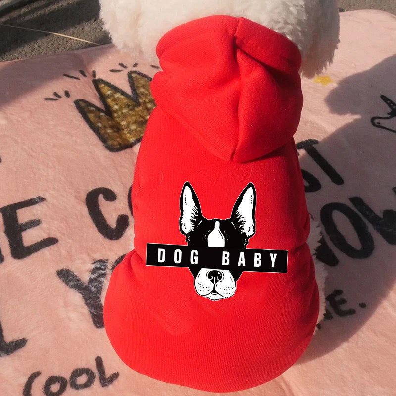 Padded Dog Sweater - Comfortable Fleece Clothing for Small. Medium. and Large Dogs