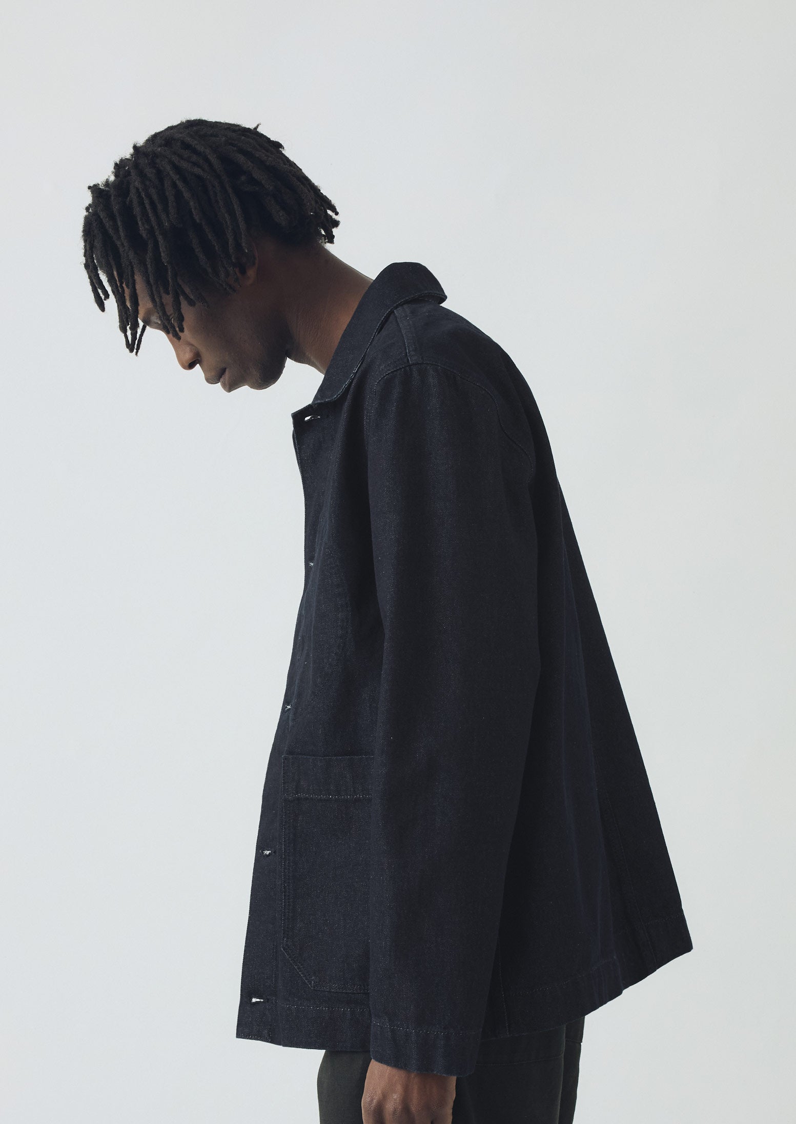 Denim Chore Jacket | Indigo