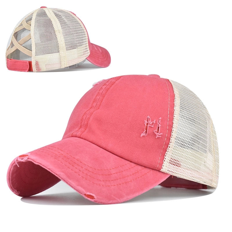 Women's Casual Minimalist Solid Color Curved Eaves Baseball Cap