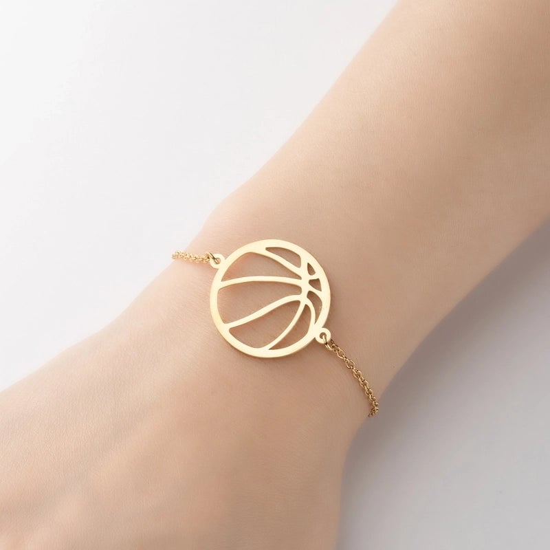 Minimalist Geometric Titanium Steel Bracelets Plating No Inlaid Stainless Steel Bracelets
