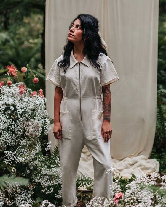 Cropped Utility Jumpsuit(Buy 2 Free Shipping)