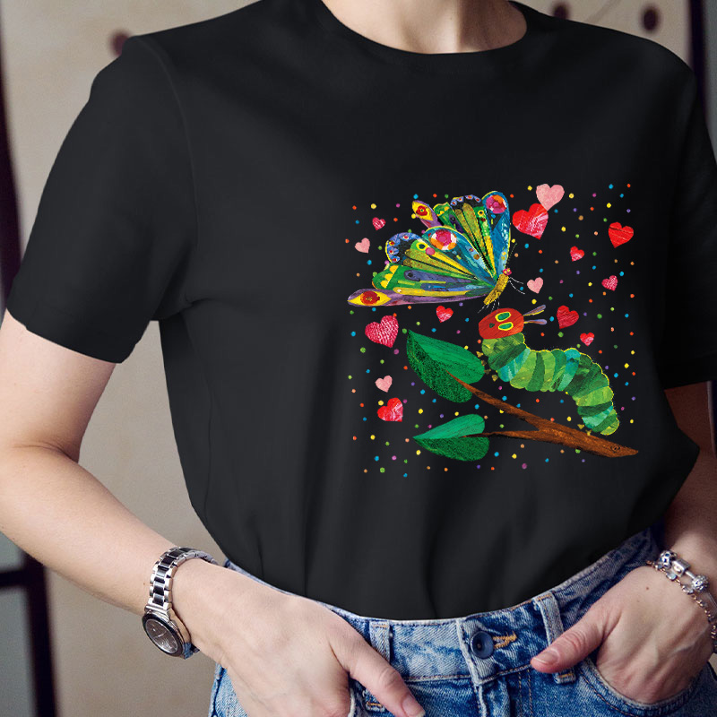 Sweet Caterpillar Teacher T-Shirt