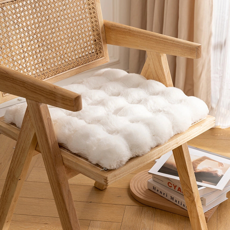 Cushion Plush Chair Cushion Office Long-sitting Butt Cushion Dining Chair Stool Cushion Seat Cushion Chair Cushion