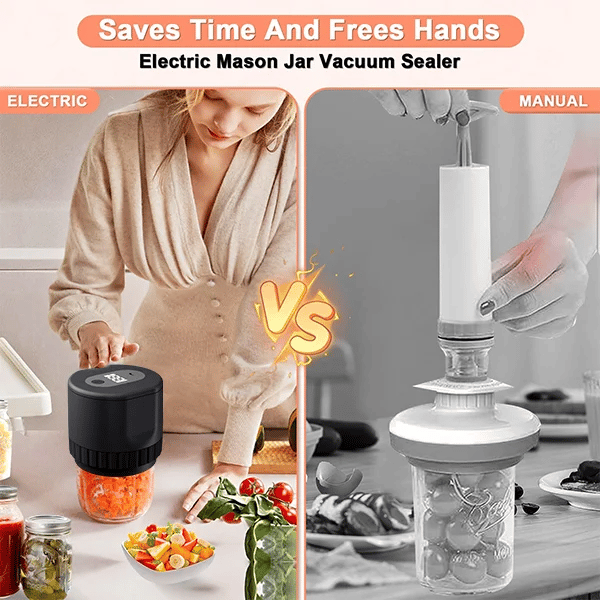 49% OFF-Electric Vacuum Sealer For Mason Jars