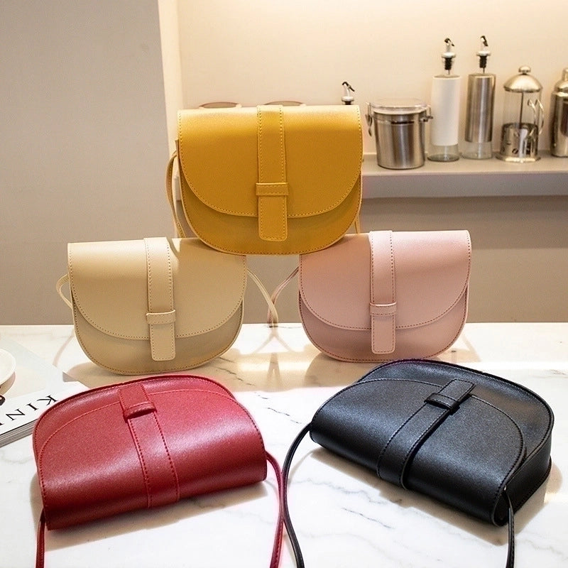 Women's Mini All Seasons Pu Leather Basic Shoulder Bag