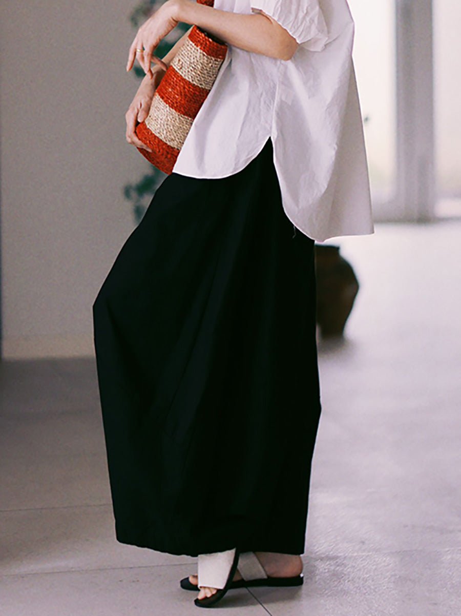 Women Summer Casual Pure Color 100%Cotton Harem Pants