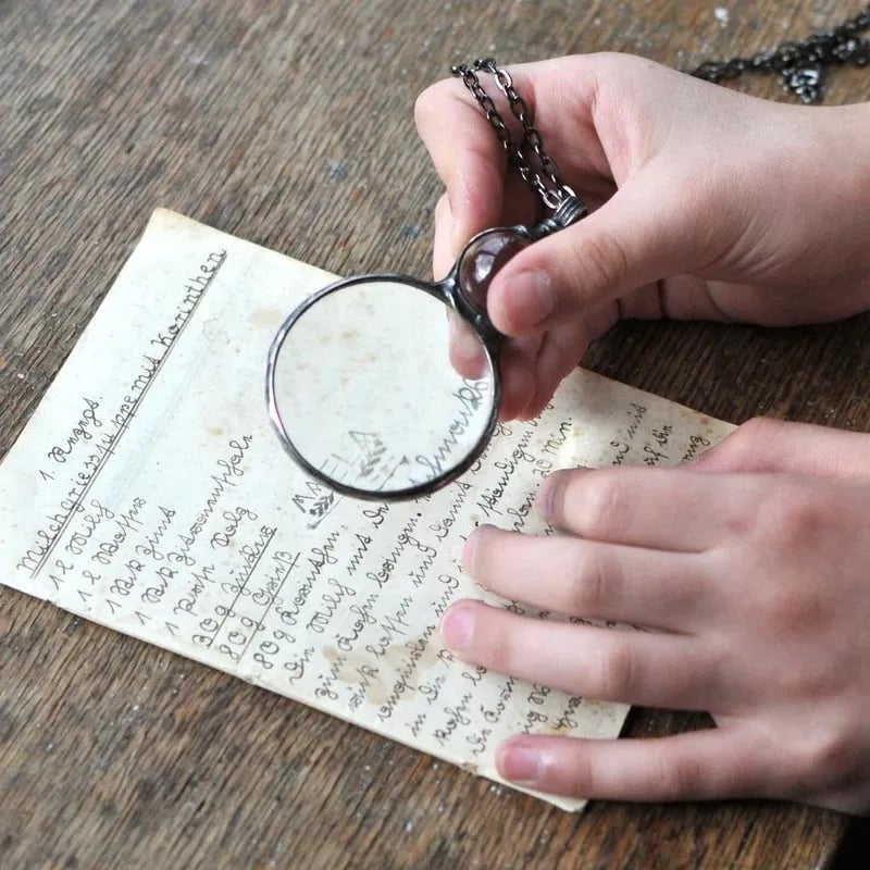 💖Magnifying Glass Pendant Necklace